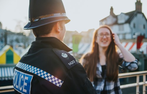 Two new City College Norwich courses aim to open careers in policing to more people PIC CREDIT Norfolk Constabulary 2
